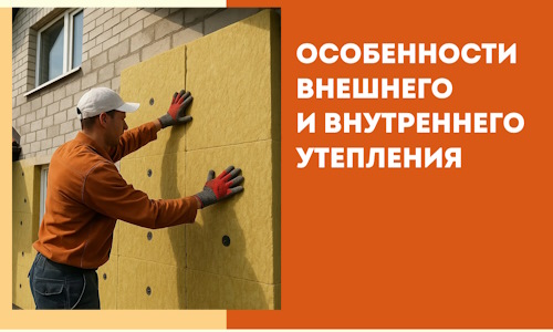 Какие особенности внешнего и внутреннего утепления в Юрге