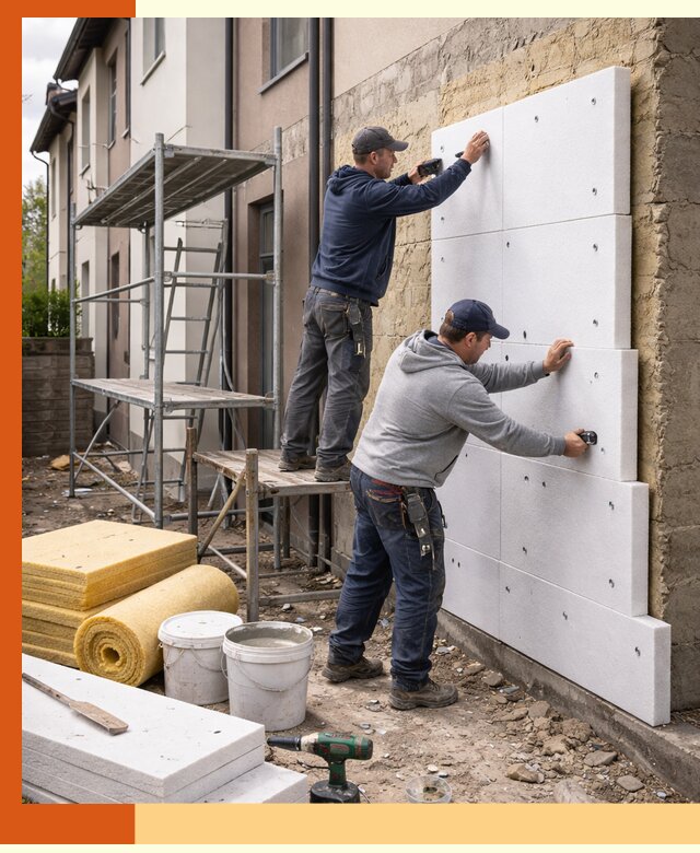 Утепление таунхауса с гарантией комфорта в Юрге