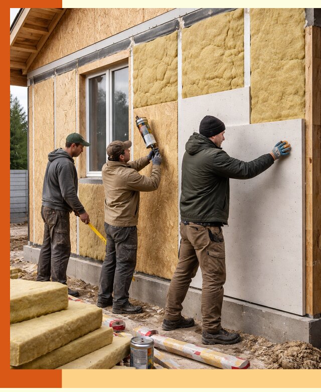 Профессиональное утепление дома из SIP-панелей в Юрге