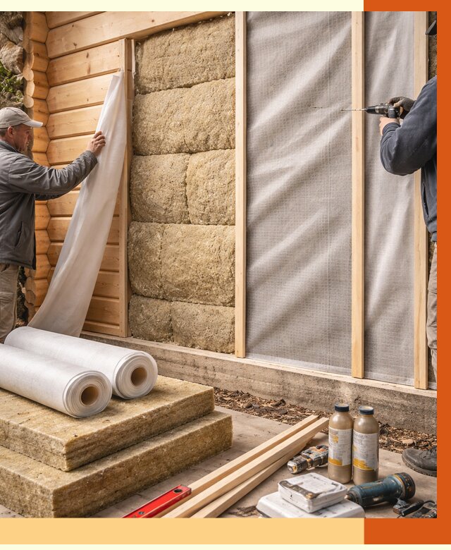 Утепление дома из минибруса в Юрге от 4813 руб/м2 — заказать профессионально | ТепломастерЮрг