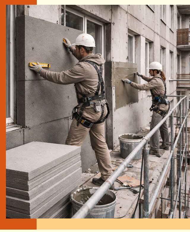 Утепление квартиры снаружи под ключ в Юрге