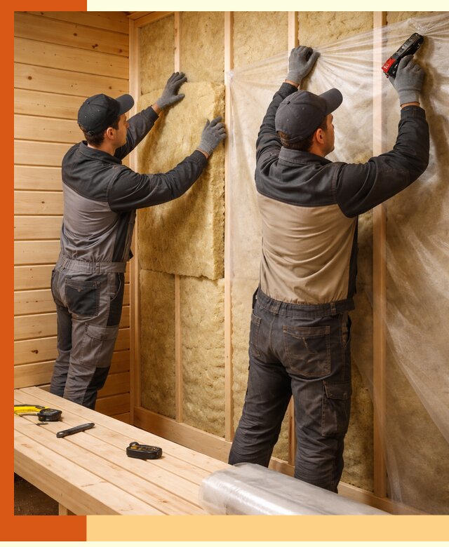 Профессиональное утепление сауны в Юрге с гарантиями качества