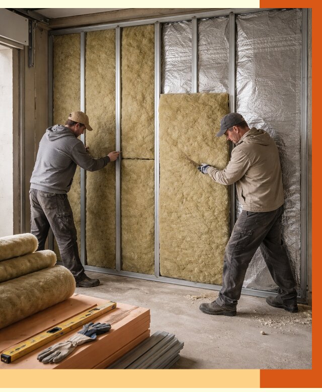 Утепление гаража изнутри в Юрге от 8022 руб/м2 — работы и цена | ТепломастерЮрг