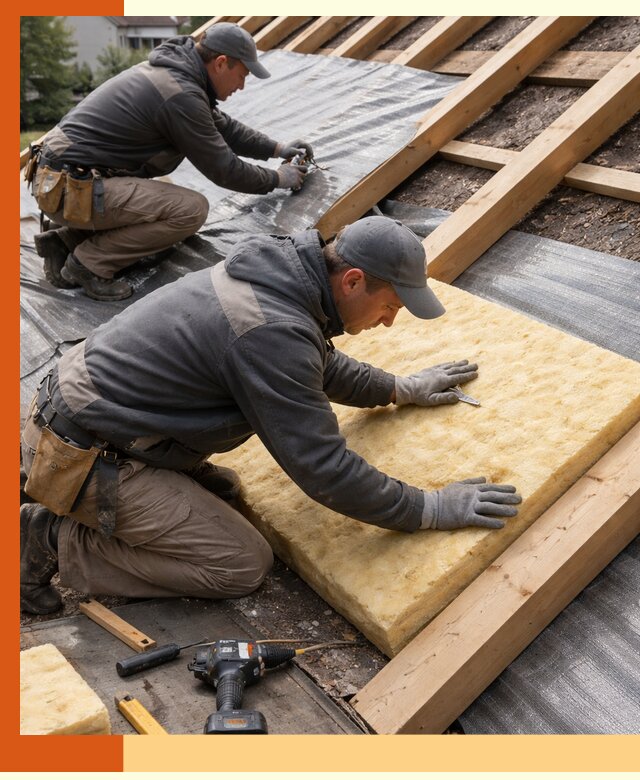 Профессиональное утепление крыши в Юрге качественно и надежно