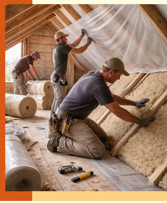 Утепление крыши изнутри в Юрге: профессионально и надежно