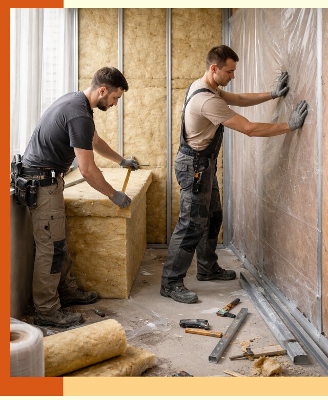 Профессиональное утепление лоджии в Юрге эффективно и надежно