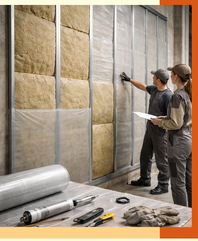 Утепление склада химсырья в Юрге от 4813 руб. под ключ | ТепломастерЮрг