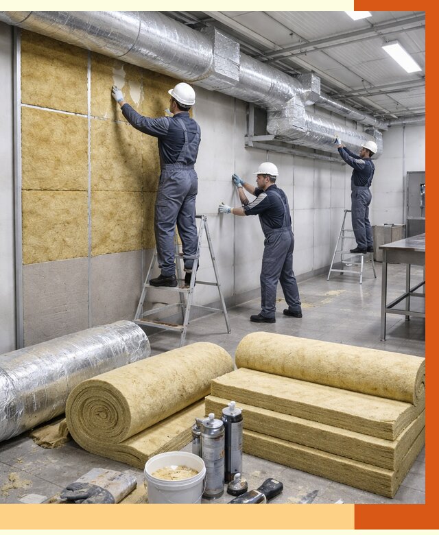 Утепление пищевого цеха в Юрге от 13370 руб./м² — комплексно под ключ | ТепломастерЮрг