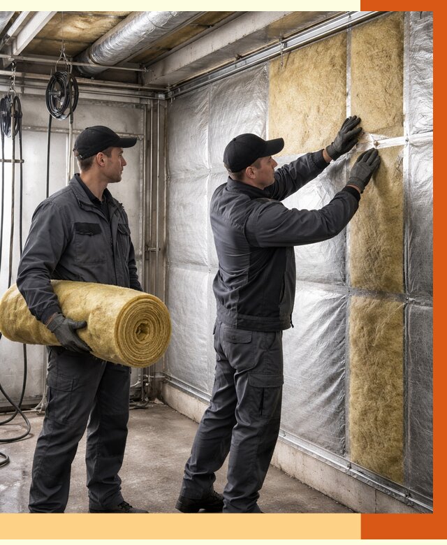 Утепление автомойки в Юрге от 9092 руб./м2 — комплексное утепление под ключ | ТепломастерЮрг