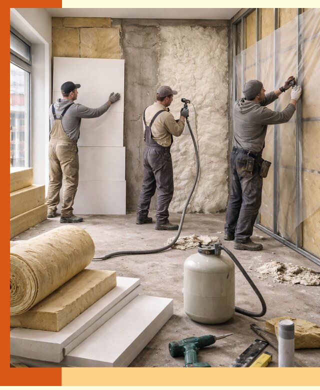 Утепление магазина в Юрге: комплексные решения по теплоизоляции