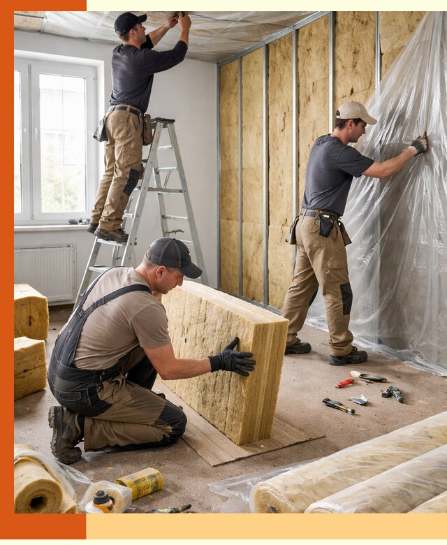 Утепление офисных помещений под ключ в Юрге