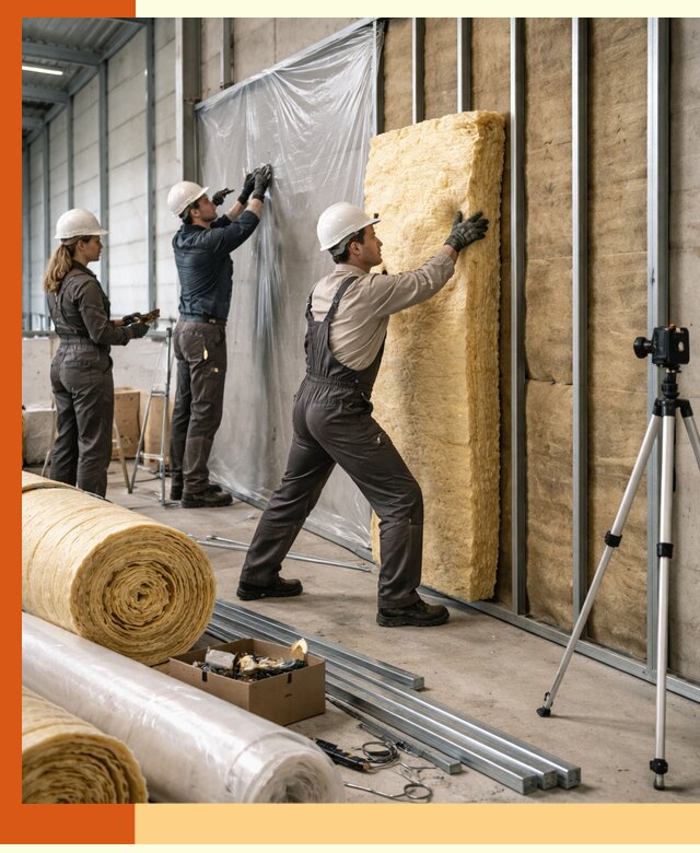 Утепление складского терминала в Юрге профессионально и надёжно