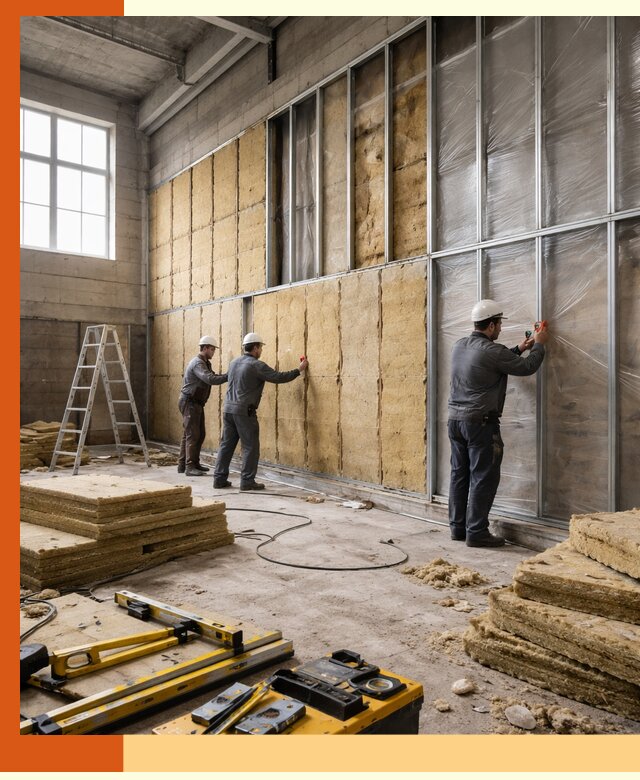 Утепление спортивного зала в Юрге качественно и недорого