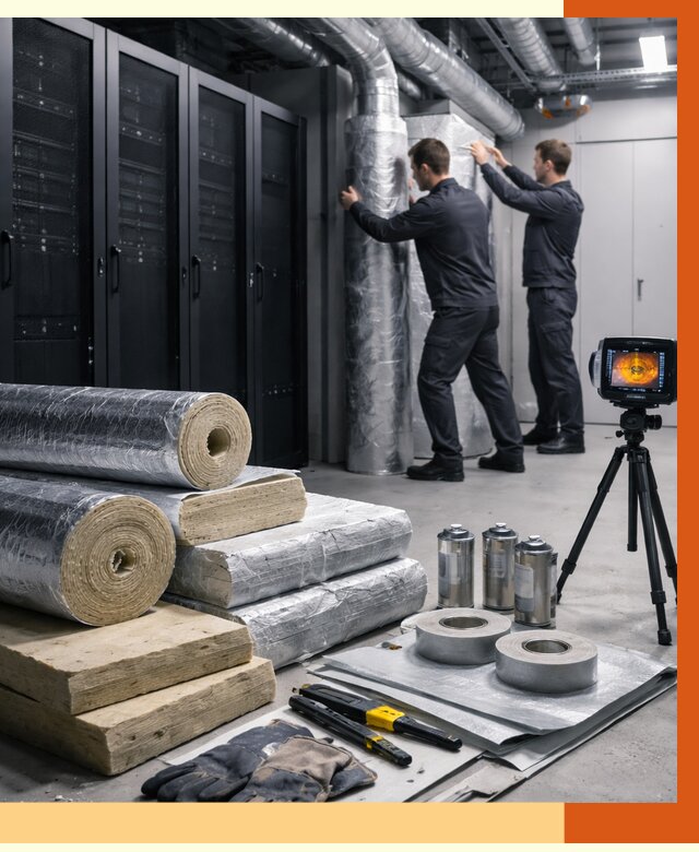 Утепление серверной в Юрге от 9092 руб./м² — комплексно под ключ | ТепломастерЮрг