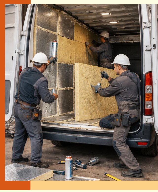 Утепление фургона-рефрижератора в Юрге для сохранения температуры