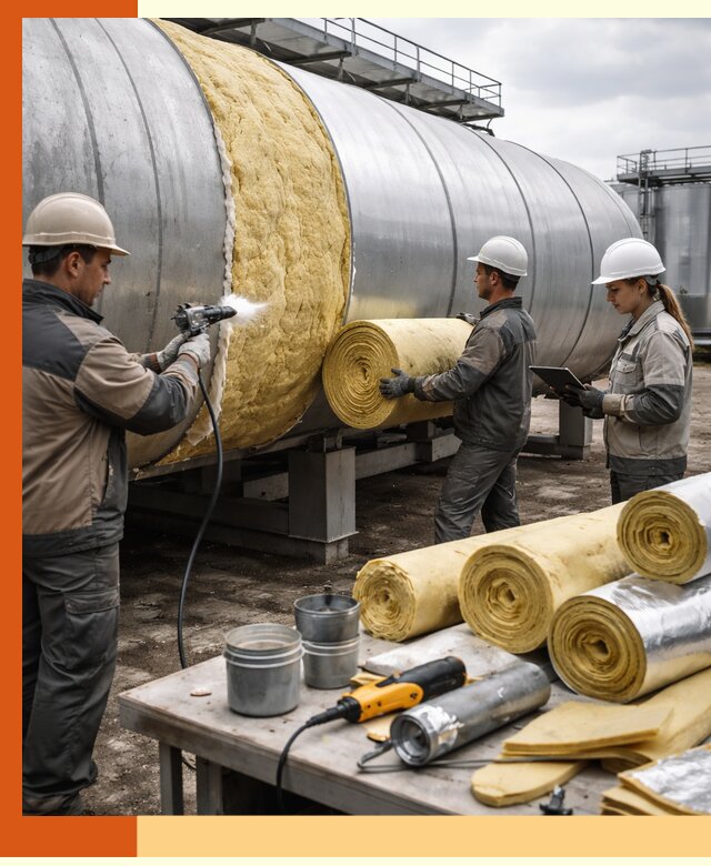 Утепление цистерны в Юрге — утеплители и монтаж под ключ