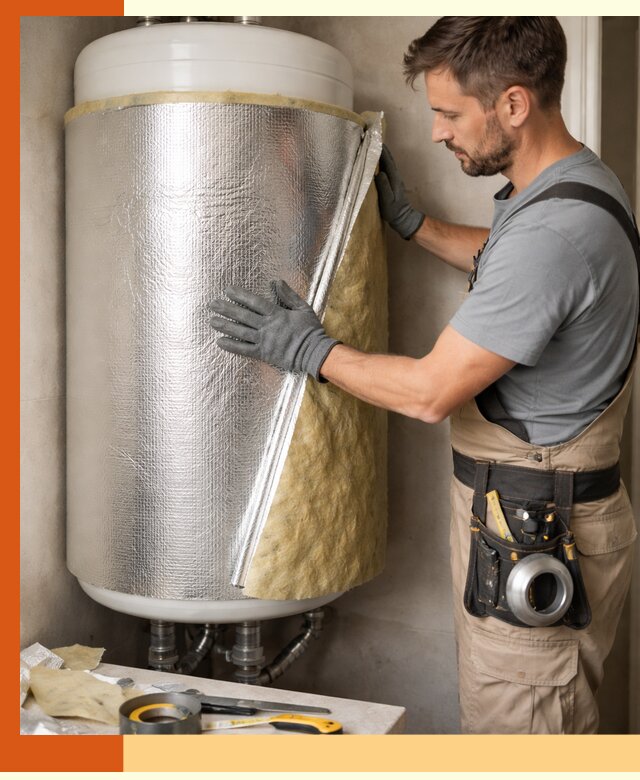 Утепление бойлера в Юрге для снижения теплопотерь и экономии энергии