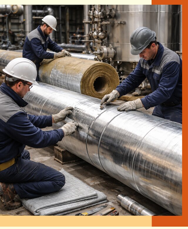 Утепление технологического оборудования в Юрге от 4492 руб. за м2 | ТепломастерЮрг