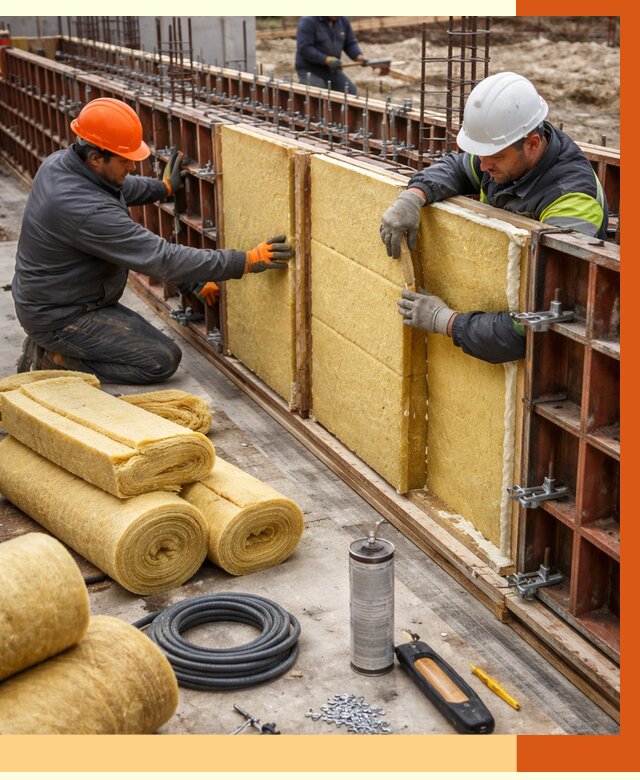 Теплоизоляция опалубки в Юрге от 7701 руб. за м2 — услуги и монтаж | ТепломастерЮрг