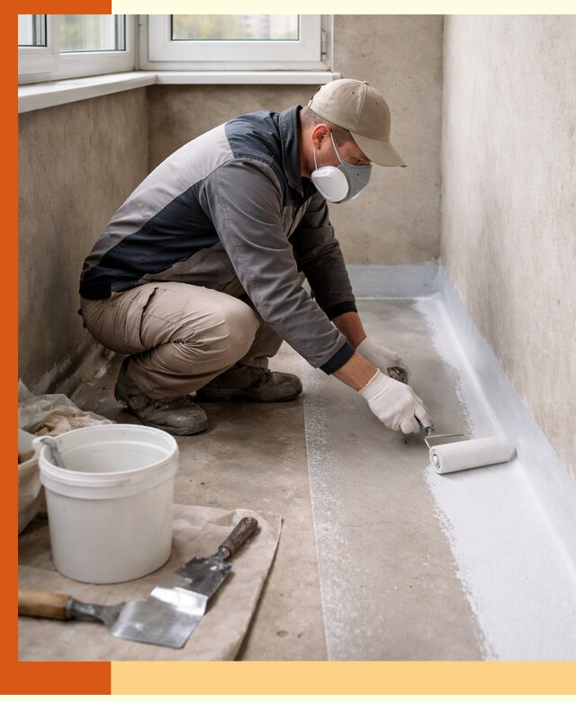 Утепление балкона жидкой теплоизоляцией в Юрге