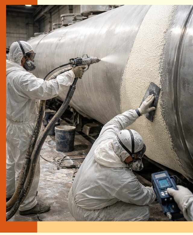 Утепление автоцистерн жидкой теплоизоляцией в Юрге