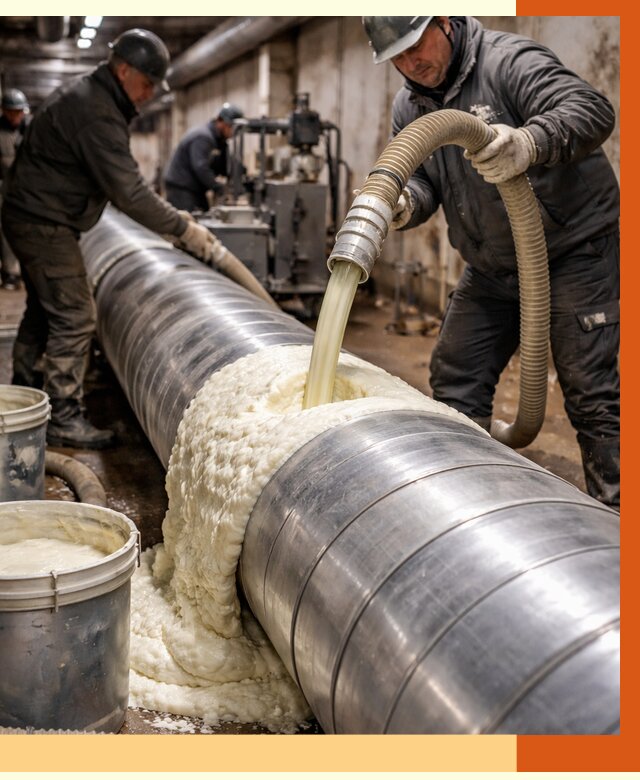 Утепление теплотрассы жидкой теплоизоляцией в Юрге от 4492 руб. | ТепломастерЮрг