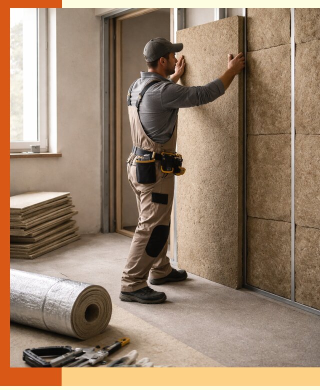 Шумоизоляция дома в Юрге — комплексная защита от шума