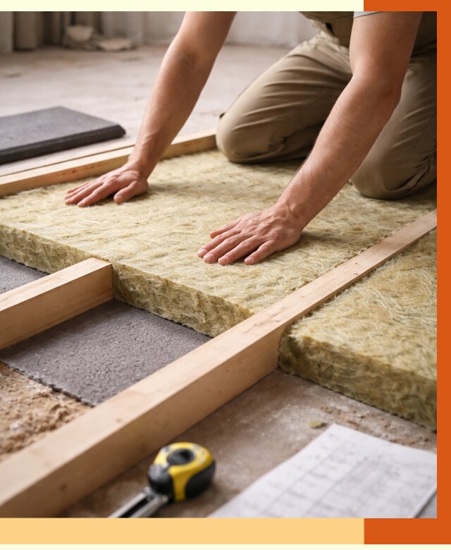 Шумоизоляция пола в Юрге от 1337 руб./м² — профессиональная звукоизоляция | ТепломастерЮрг