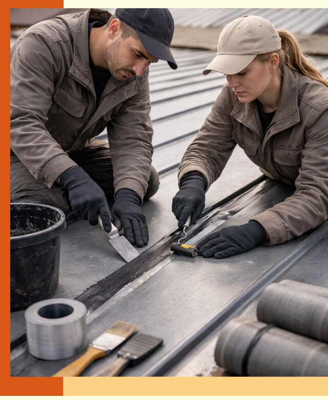 Гидроизоляция фальцевой кровли в Юрге качественно и надежно