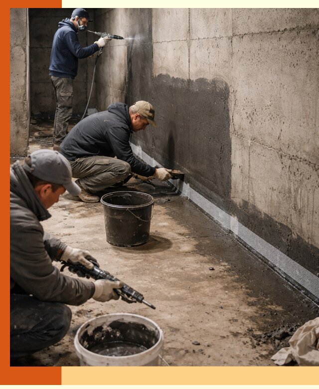 Гидроизоляция подвала в Юрге — комплексная защита от влаги