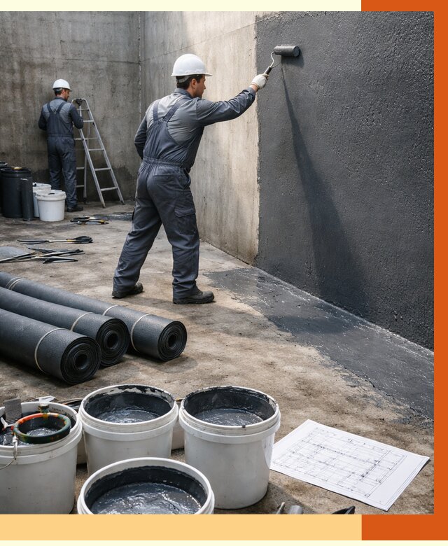 Гидроизоляция резервуара в Юрге от 128352 руб. под ключ | ТепломастерЮрг