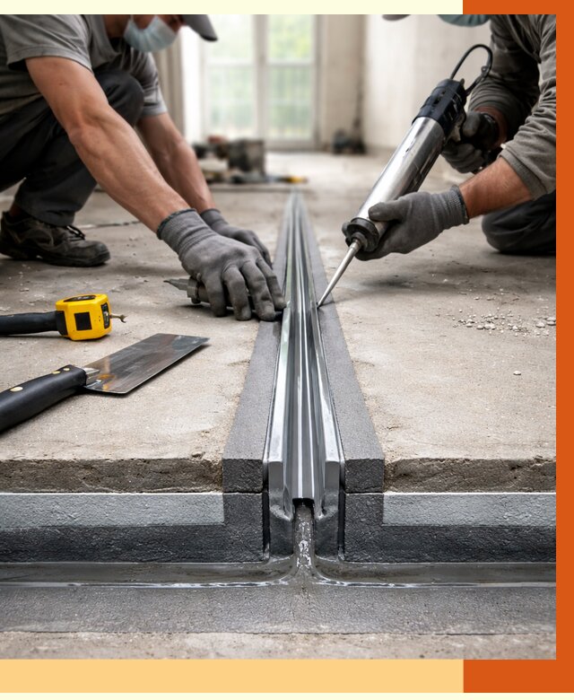 Гидроизоляция деформационного шва в Юрге от 8022 руб. под ключ | ТепломастерЮрг