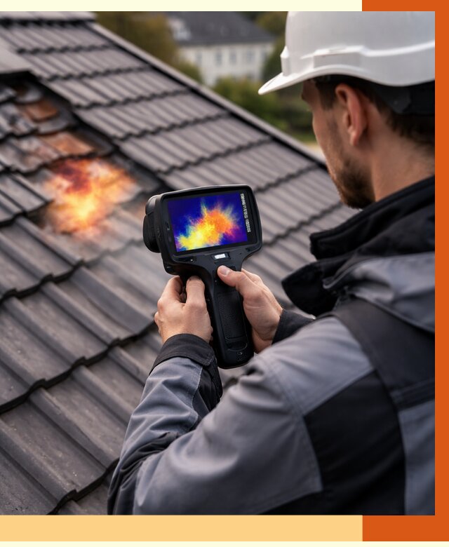 Тепловизионное обследование кровли в Юрге от 4813 руб. — ТепломастерЮрг под ключ