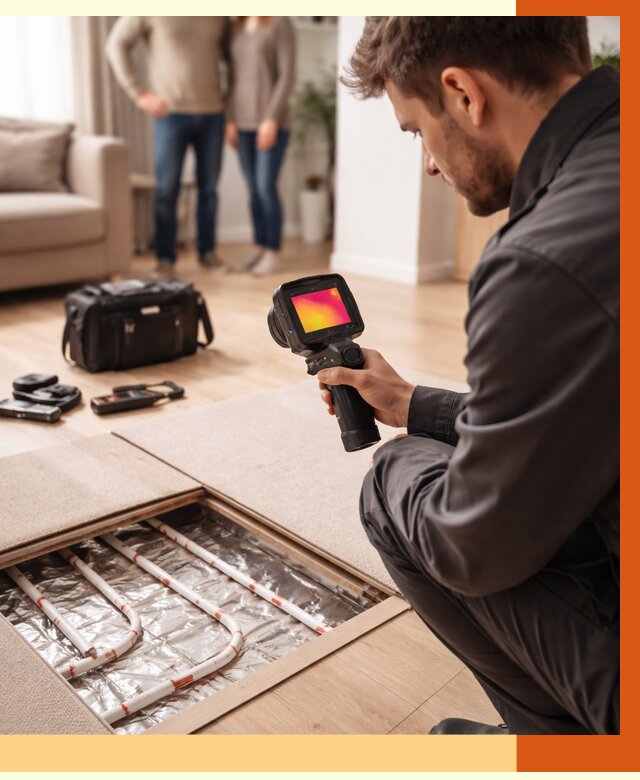 Тепловизионное обследование теплого пола в Юрге от 4813 руб. — ТепломастерЮрг