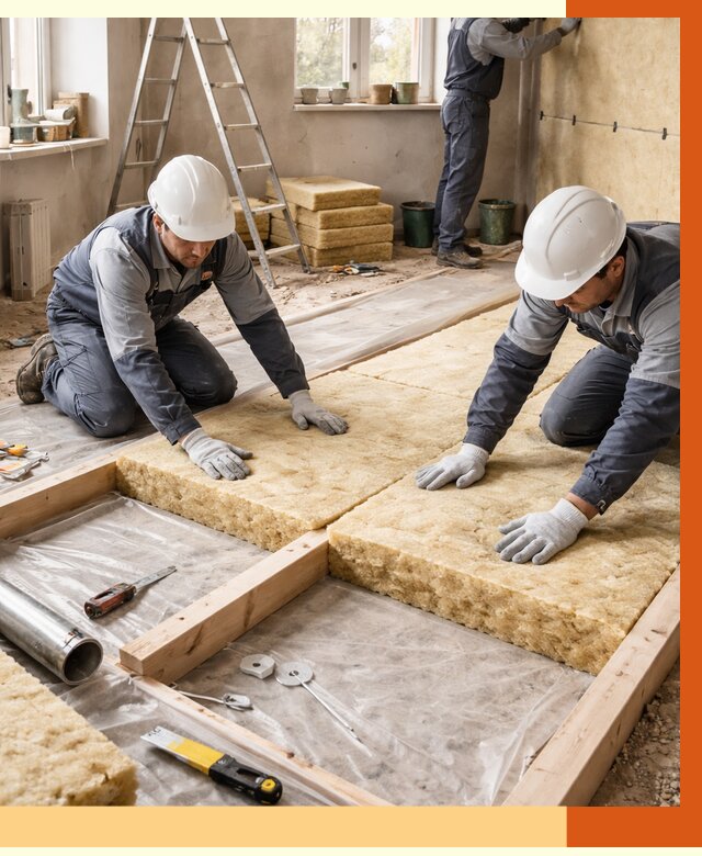 Восстановление теплоизоляции в Юрге от 9092 руб. — ремонт утепления под ключ | ТепломастерЮрг